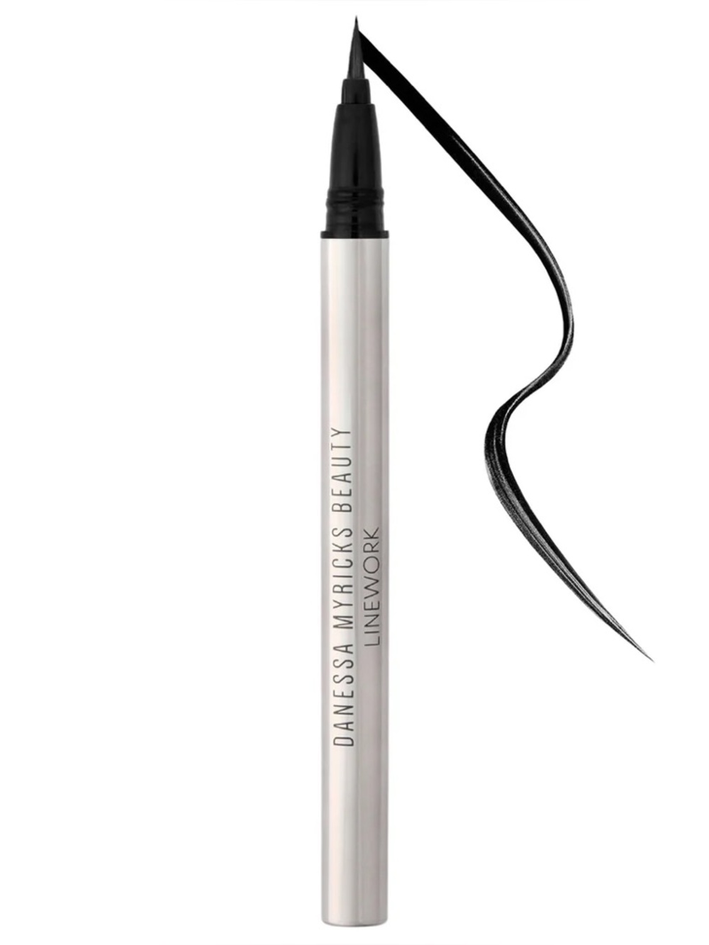 Danessa Myricks Onyx Linework  Paintbrush Fluid Liquid Eyeliner- waterproof